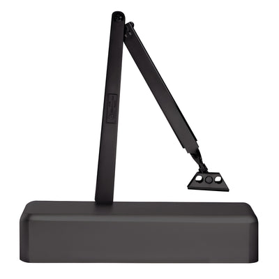 CRL Dark Bronze Surface-Mount Spring Door Closer Adjustable Size 2-6
