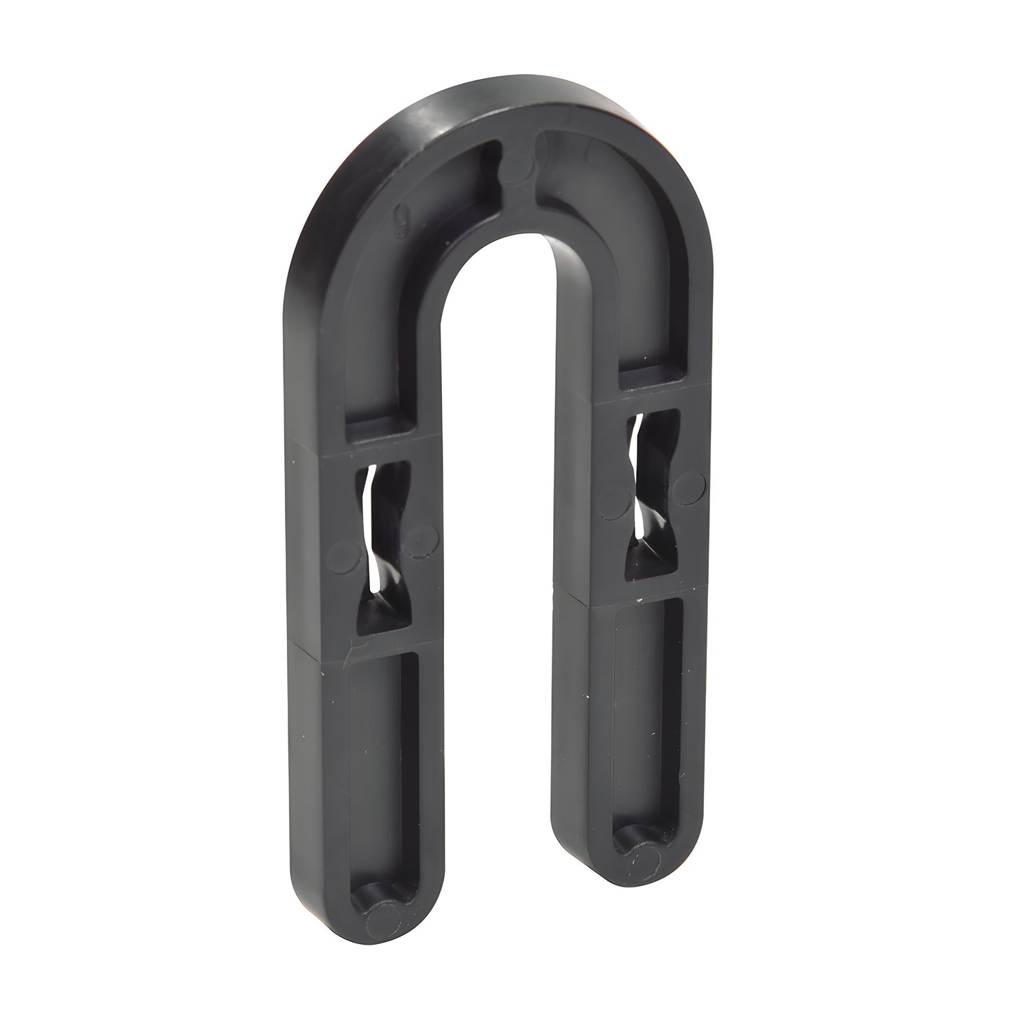 CRL black interlocking horseshoe shim 3" plastic U-shaped shim for window/door installation (SKU 1HS01)