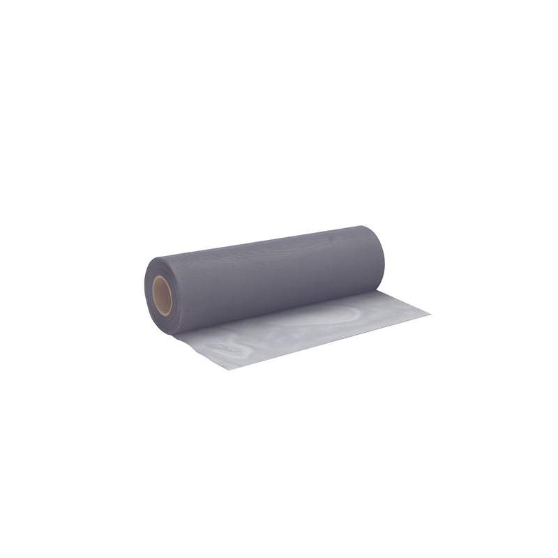 FG30 gray fiberglass window screen mesh roll, 18x16 weave, 30 in. wide, lightweight durable screening