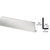 CRL 5/8" Brite Anodized Aluminum L-Bar Extrusion - Edge Trim
