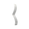 CRL SK24 S-shaped spring steel sash, 5-1/2 in, silver - window sash repair part