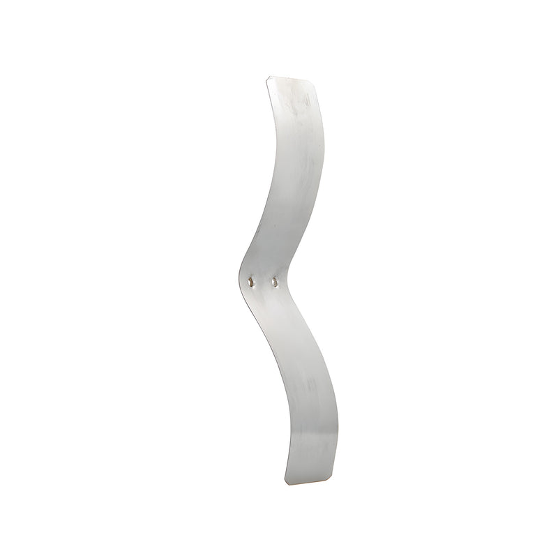 CRL SK24 S-shaped spring steel sash, 5-1/2 in, silver - window sash repair part
