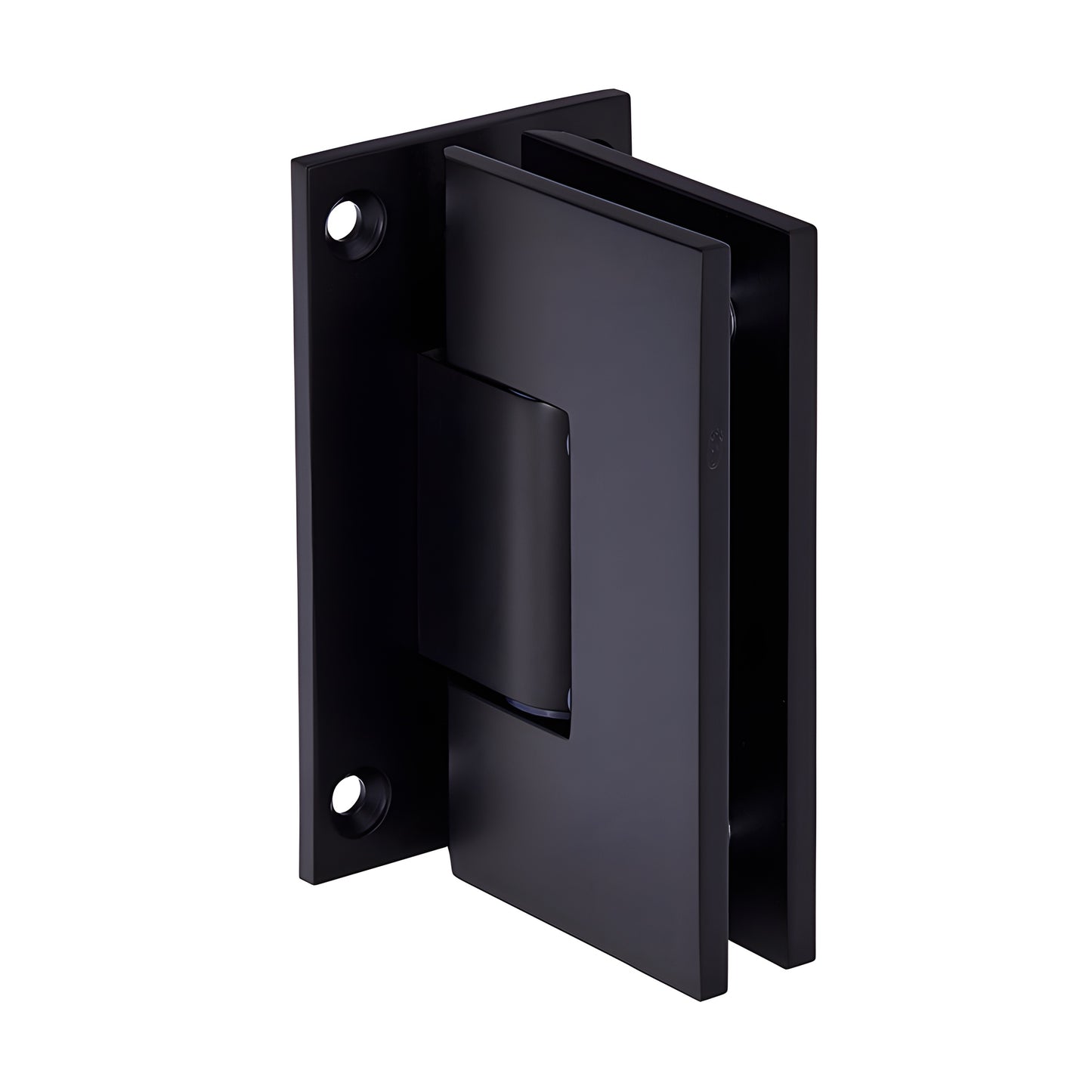Oil rubbed bronze adjustable brass shower door hinge, Vienna series (SKU V1E3370RB)
