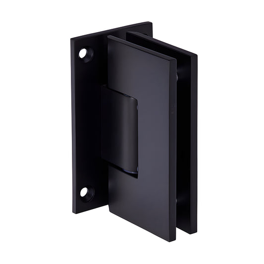 Oil rubbed bronze adjustable brass shower door hinge, Vienna series (SKU V1E3370RB)