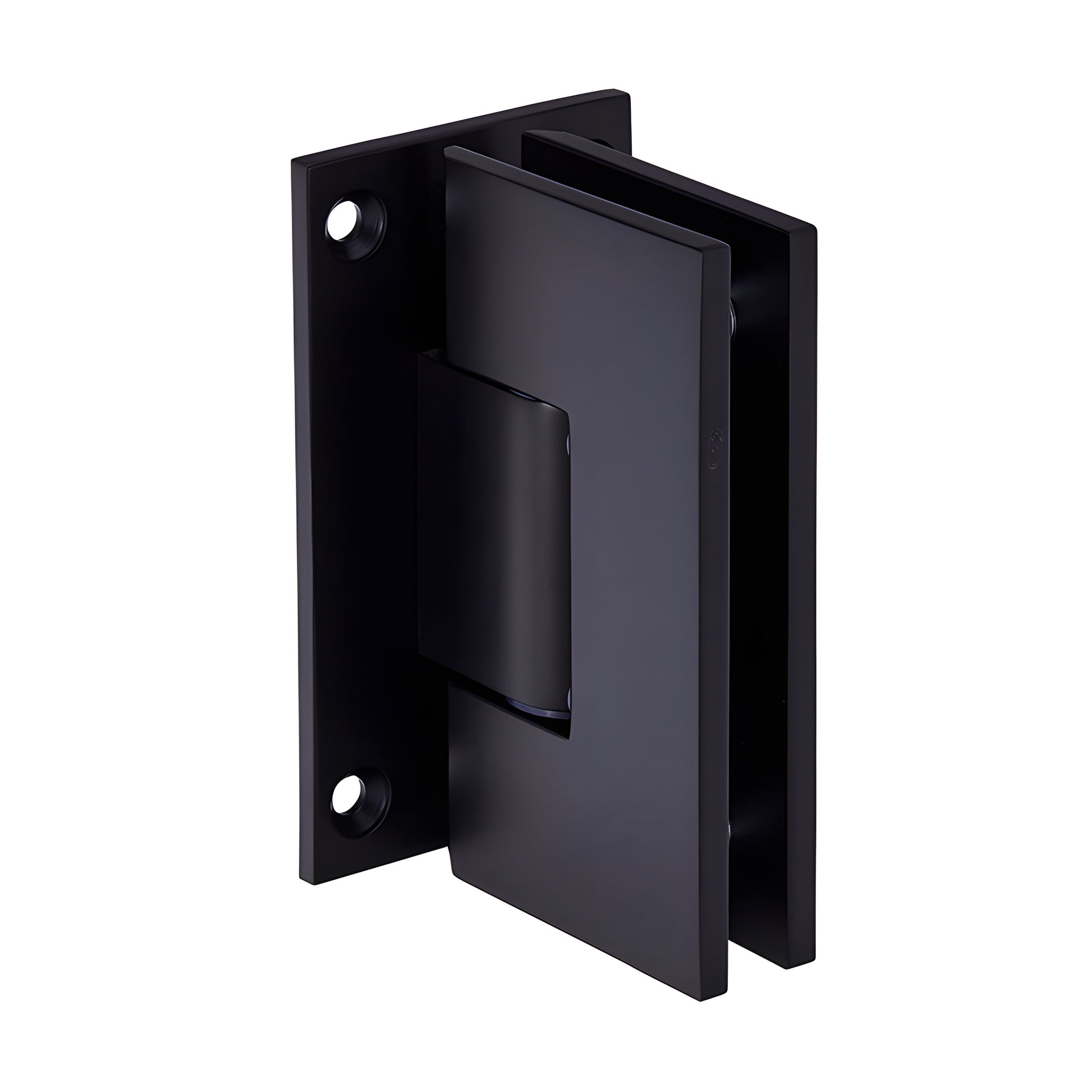 CRL Vienna hinge V1E5370RB - oil rubbed bronze brass shower hinge for 3/8-1/2 glass, self centering, 5 pre set
