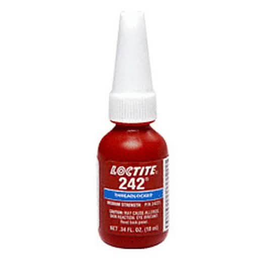CRL .34 Fl. Oz. Tube Loctite® Threadlocker - Secure Fasteners, Prevent Loosening