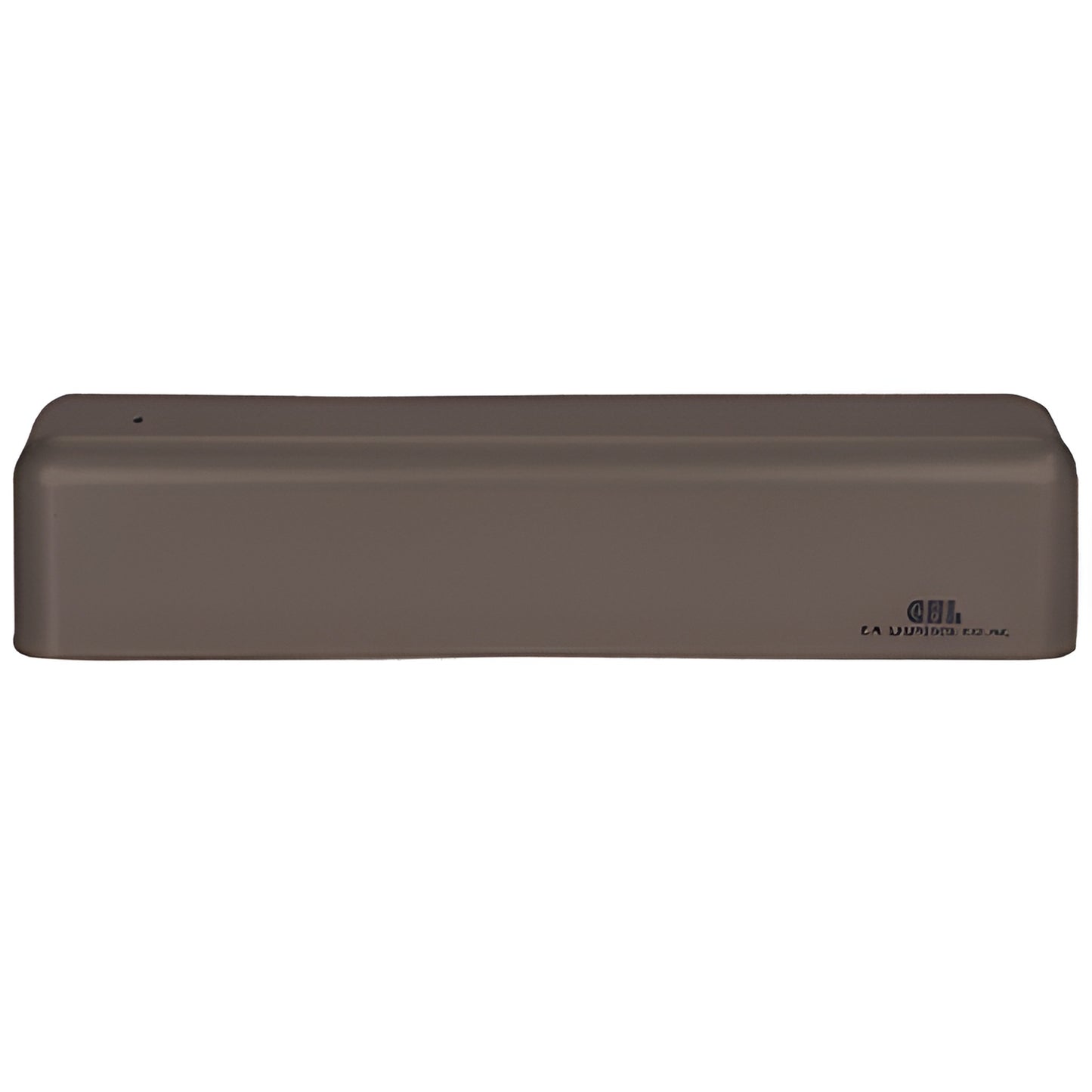Dark bronze slip-on closer body cover for PR70 series door closer (SKU PR7CVRDU)