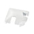 CRL Sky White Notched 90° Corner Post Cap