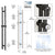 CRL 60 in Matte Black Locking Ladder Pull Handle