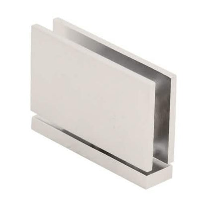 CRL Satin Nickel Cardiff Series Hinge: Top/Bottom Mount for Sleek Shower Doors