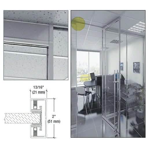 "CRL-U.S. Aluminum Narrow Jamb Polished Stainless 120" - Sleek, Durable, High-Quality Fini