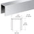 CRL Polished Stainless 11-Gauge Cap Rail for 3/4 in Glass, 144 in