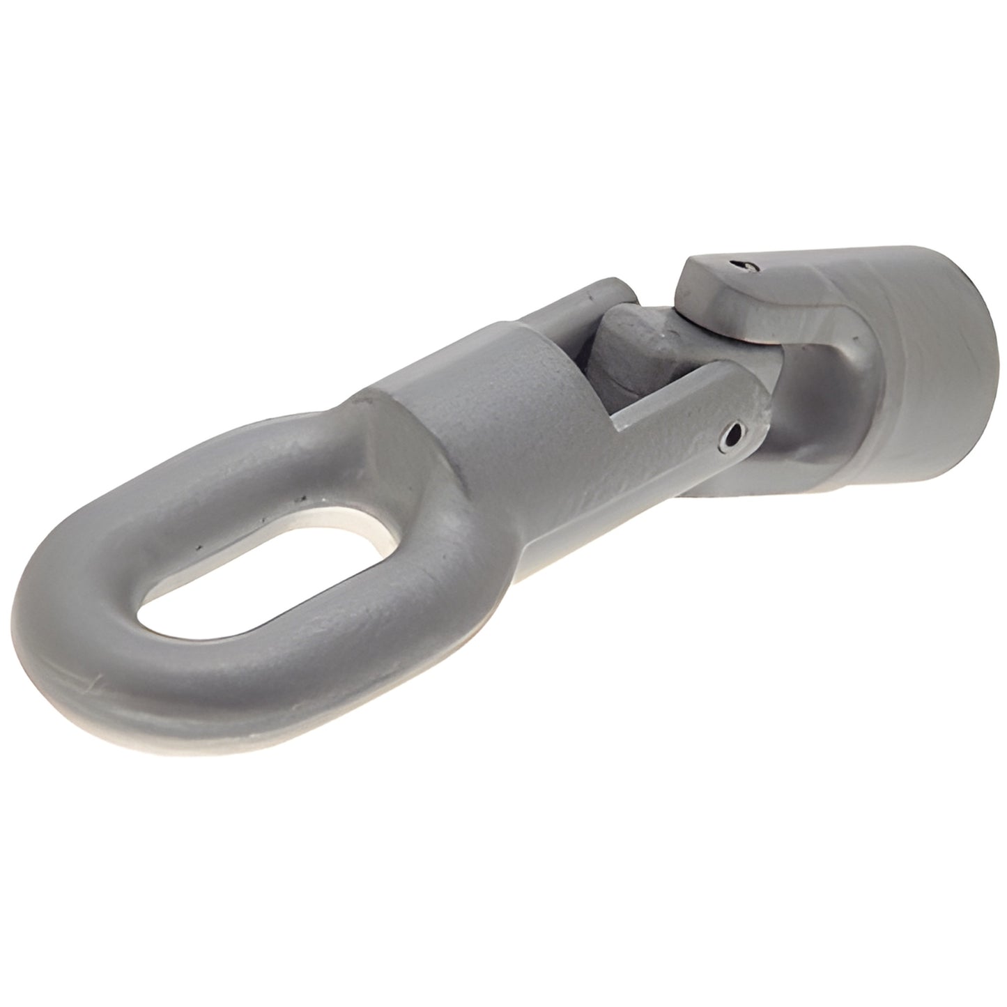 WCM617 gray metal universal joint with pole eye for 3/8" spline clerestory pole, awning window operator accessory