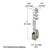 CRL 1/2" Steel Sliding Window Roller Replacement for Intl Windows