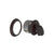 CRL Dark Bronze Mortise Door Lock with Bronze Thumbturn Cylinder