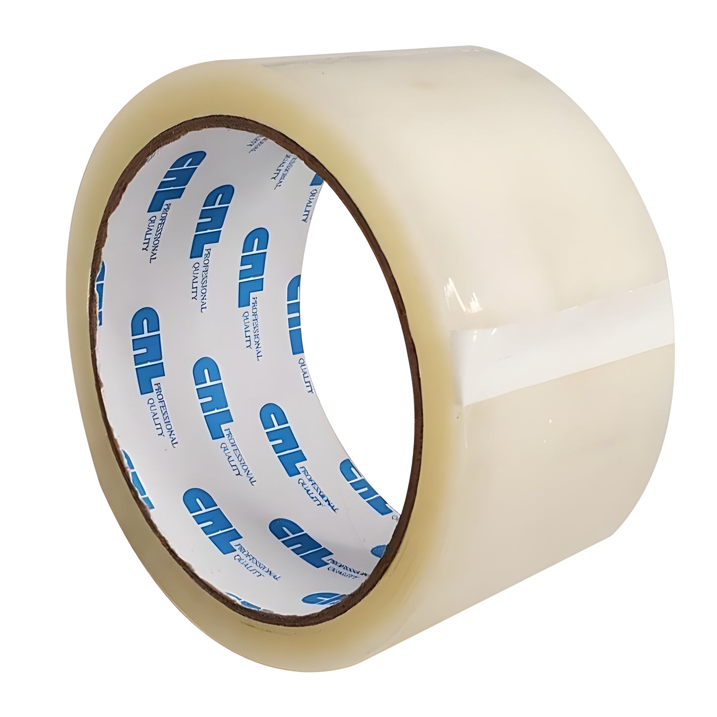 Clear 2-inch carton sealing tape roll, 165 ft, extra-sticky (SKU 3802)
