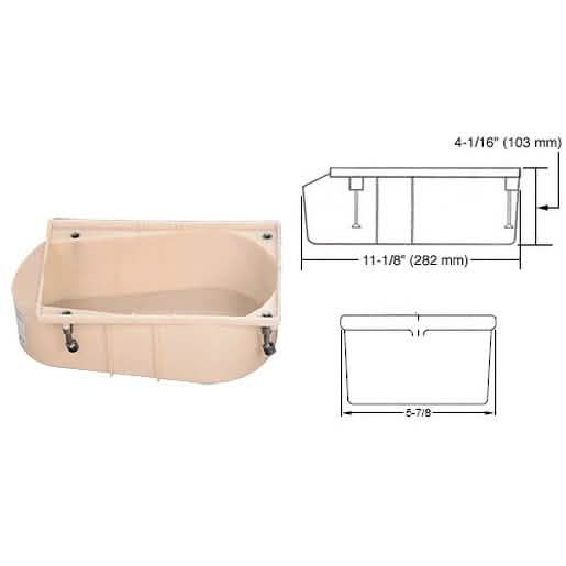 Rixson Model 27 & 28 Floor Closer Cement Case - Durable, Reliable, Easy Installation