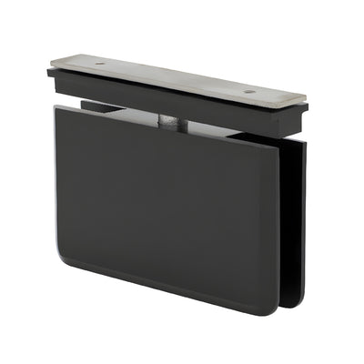 CRL Prima 06 Matte Black EZ-Adjust Top-Mount Glass Door Hinge