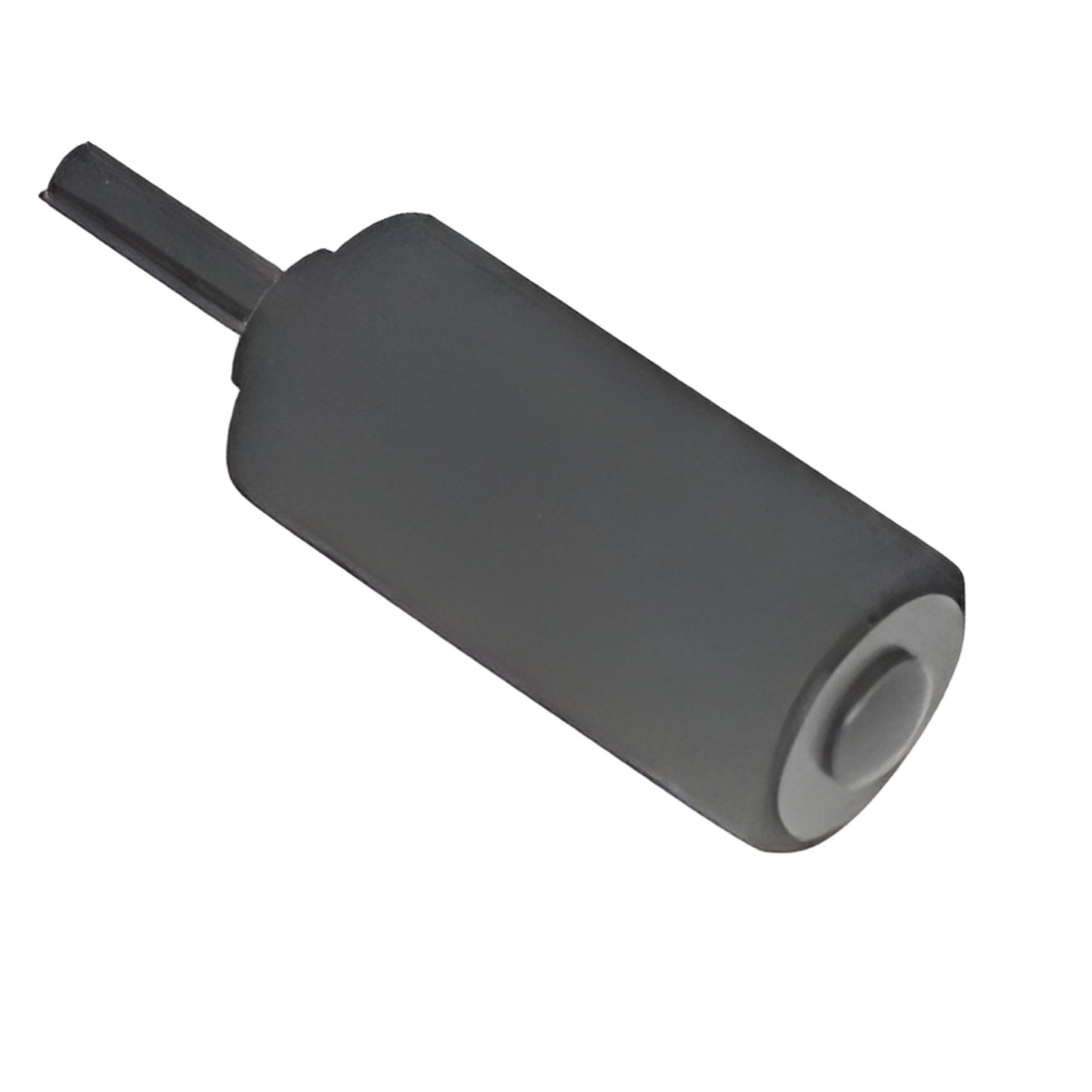 CRL 12SD sanding attachment drum - 2 in rubber-cushioned drum with 1/4 in shank for drills, gray.