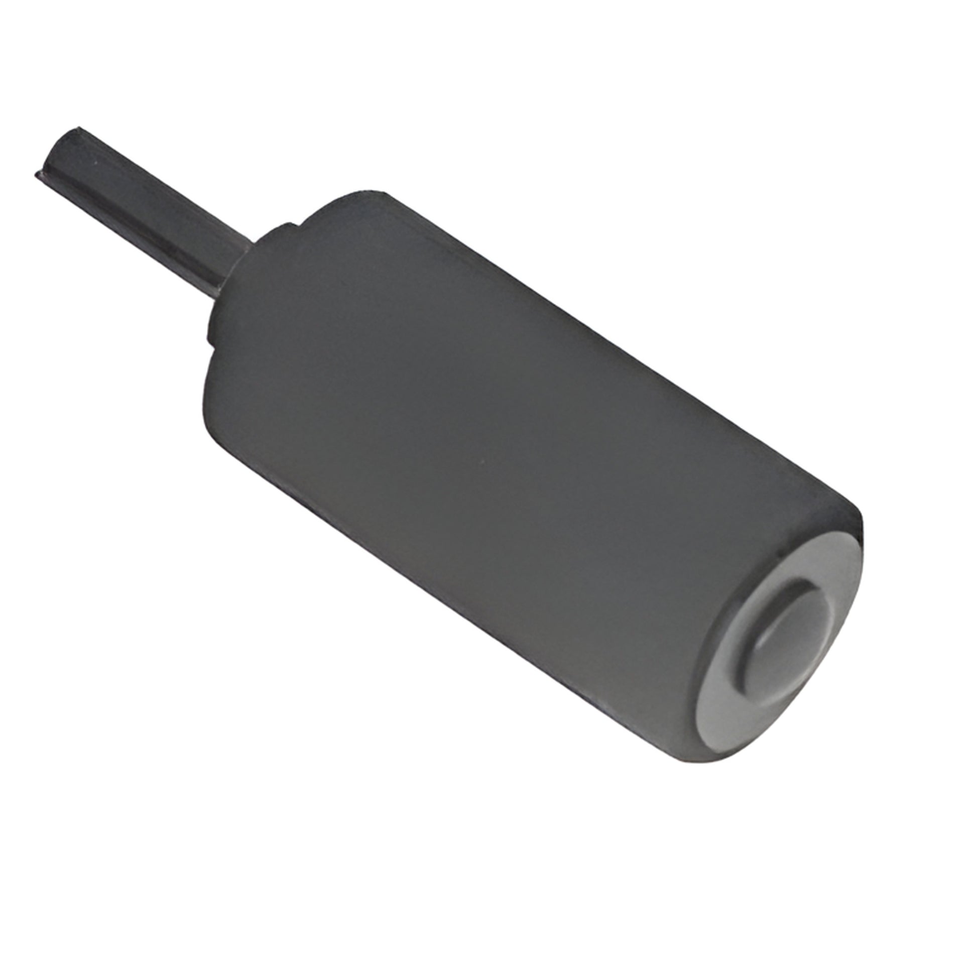 CRL 12SD sanding attachment drum - 2 in rubber-cushioned drum with 1/4 in shank for drills, gray.