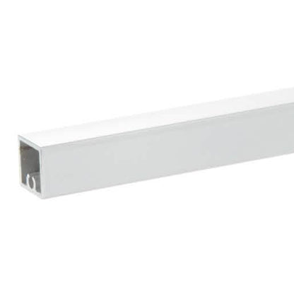 CRL Sky White Square Picket 241" - Elegant and Durable for Fencing Solutions