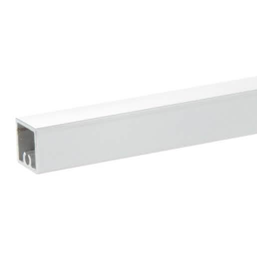 CRL Sky White Square Picket 241" - Elegant and Durable for Fencing Solutions