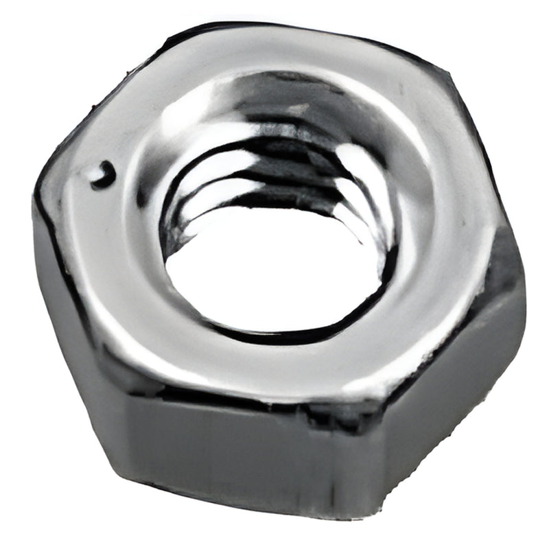 HN3816S stainless steel 3/8-16 hex nut for 1-1/2 to 2 in standoffs