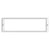 CRL 24" Chrome Back-to-Back Oval/Round Towel Bar