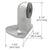 CRL Heavy-Duty Aluminum Floor-Mount Door Stop Bumper