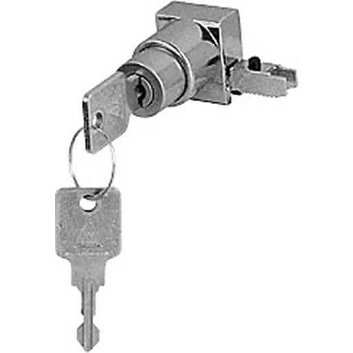 CRL Chrome End Cap Sliding Door Lock - Keyed Alike for Secure and Stylish Home Entry