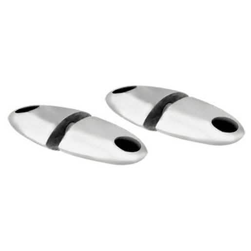 CRL Brushed Stainless VP2 Mounting Post: Durable, sleek design for secure installations.