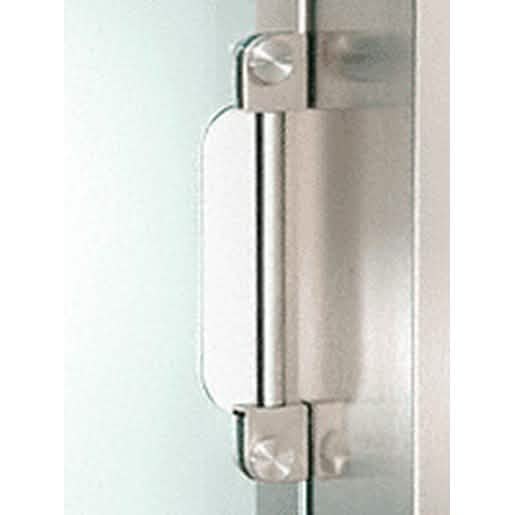 Sleek CRL Satin Chrome Frameless Sliding Glass Door Handle for Modern Interiors