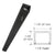 CRL 36" Matte Black Anodized Narrow Aluminum Header, Stock Size