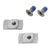 Fallbrook Hammerhead Glass Shelf Nuts 5/16" or 3/8" (Pair)