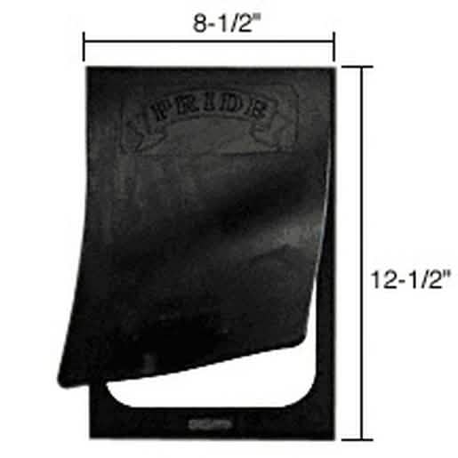 "CRL Replacement Magnetic U-Frame & Rubber Flap for MD400 Medium Pet Door - Durable & Secu