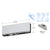 CRL Brushed Stainless Bottom Patch for Frameless Glass Doors 1NT302