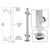 CRL 42in Brushed Stainless Glass Clamp Railing Kit 180° Center Post
