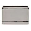 Polished nickel brass Senior Prima glass pivot hinge (SKU SRPPH01PN) for 1/2" tempered shower door, beveled edges