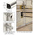 CRL 72" Polished Stainless Steel D-Shape Locking Ladder Pull