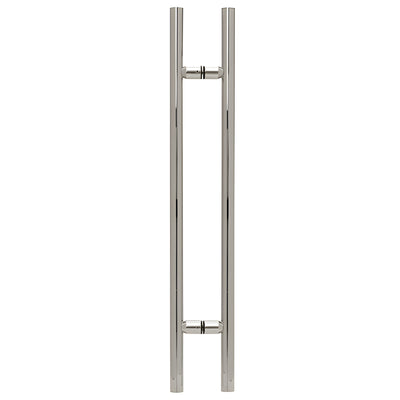 CRL 48 in Polished Chrome Ladder Pull Handle for Glass Doors