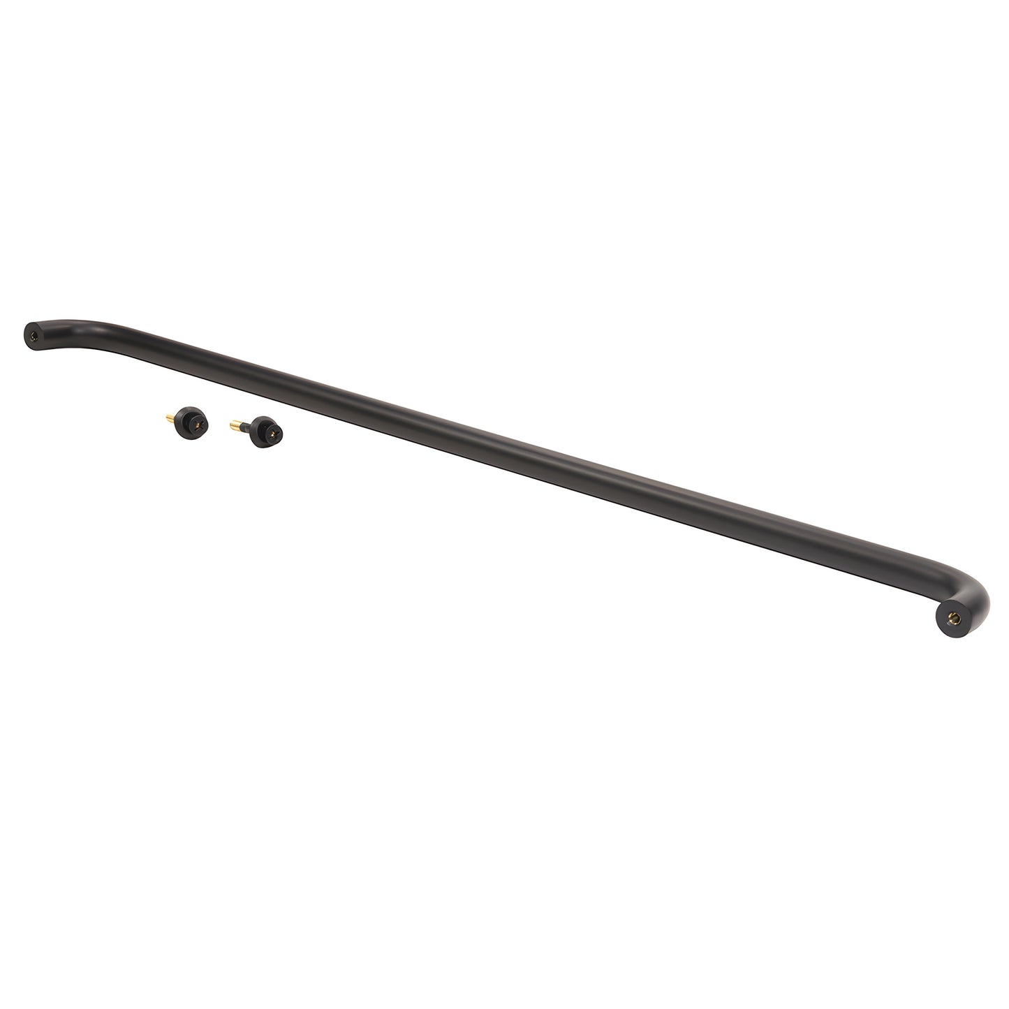 Oil rubbed bronze 1 in solid pull handle, 33 in center-to-center, single-sided - SKU M1653310B