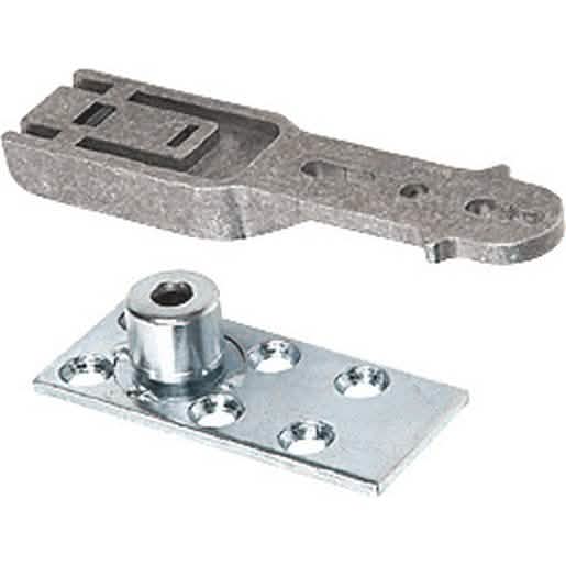 CRL Complete Bottom Pivot with Plate for CRL Door Rail System - Durable and Reliable.