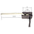CRL Bronze 9-1/2" Right-Hand Casement Window Operator - Replacement