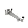 GAB24BS stainless steel wall-mount glass awning bracket with four swivel glass fittings for 14mm laminated glass