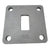 CRL P9 Base Flange for 1x2 in Tubing - Railing Mount