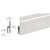 CRL Satin Anodized Front Hanger Extrusion for Sliding Glass Doors