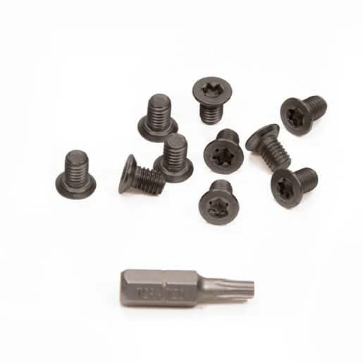 CRL Oil Rubbed Bronze Essence® Bottom Track Replacement Screws - Durable & Stylish