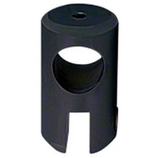 CRL Matte Black Movable Bracket for 3/8" to 1/2" Glass - Sleek, Durable, Modern Design.