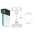 CRL Matte Black Wide U-Channel Top-Load Gasket for 3/4" Glass 120"