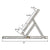 CRL 10 in Casement Window Hinge 4-Bar Replacement